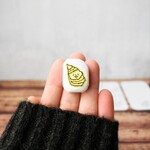 殻付き牡蠣さん　meganehanko食べ物シリーズ