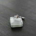 インペリアルトパーズ　クレマチトCZリング　SILVER925