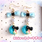 アリス風☆フレンチクルーラーのピアス