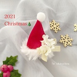 小さなサンタ帽子♡クリスマス♡Christmas♡クリスマスプレゼント♡キッズ♡ベビー♡トリミング♡犬用♡猫用♡ペット用♡犬アクセサリー♡誕生日♡記念日♡写真撮影♡撮影小物