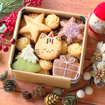 クリスマス缶【クッキー缶】