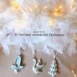 クリスマスオーナメント・ツリー・白鳥・天使の靴🎄