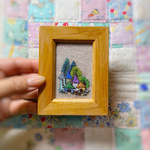 小さな村のフレーム🌲🏡🌲