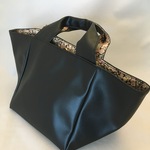 【eri様専用ページ】《訳あり品》2way トートバッグ(チャイブ／ブラック)
