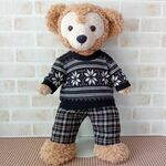 Sサイズ ダッフィー 冬用黒コスチューム