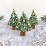*sale*改良前のクリスマスツリーブローチ　送料無料♪