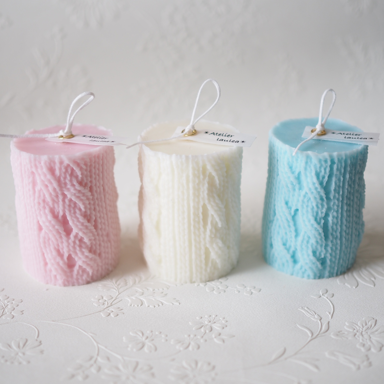 ニットソイキャンドル🧶 - ＊Atelier laulea＊ | minne byGMOペパボ
