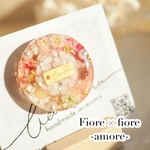 Fiore × fiore -amore- /   お花とお花のレジンヘアゴム・ポニーフック
