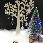 雪のピアス❄️