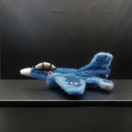 【受注制作】羊毛フェルト　チビＦ２戦闘機（大）　航空自衛隊