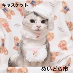 再入荷！モコモコキャスケット、猫ちゃんの帽子、首輪