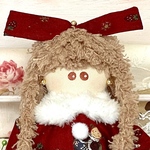 マギーエンジェルワンピースのカントリードール　ホワイトクリスマス