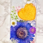iPhoneケース､iPhoneカバー､押し花ケース､スマホケース､押しフルーツ､押し花､押し花カバー､スマホカバー､押しフルーツケース､押しフルーツカバー､Android ハートレモン､文字入れ