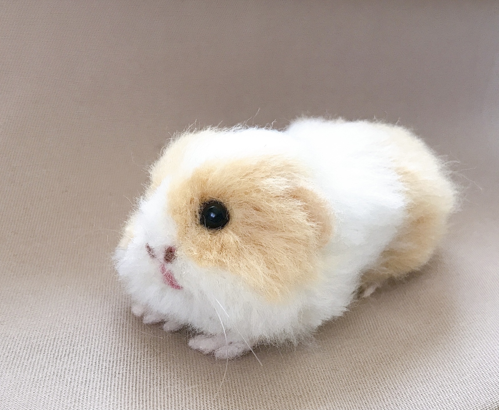 モルモット ぬいぐるみ アルパカ リアルファー テディベア