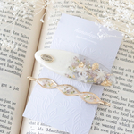 ドライフラワーバレッタ❁︎ヘアピンset