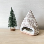 ハムスターのあったかテント⛺北欧風✤お花柄