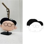 《yan08様専用》似顔絵のマスコットキーホルダー