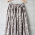  mさま専用＊リバティ＊タックロングスカート
