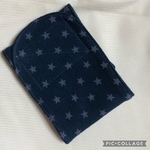 HandMadeマナーベルト  　ネイビースター