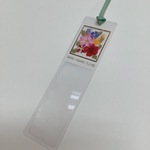 押し花ルーペ付きしおり