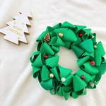 クリスマス★リボンリース