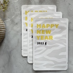 年賀状2022 お茶が送れるポストカード -HAPPY NEW YEAR-