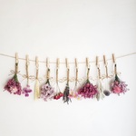 Dried flowerガーランド  ＊ピンクパープル♡＊
