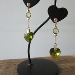 オリーブgreen系♡のピアス