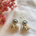 ◆キラキラインド刺繍ピアス/イヤリング◆