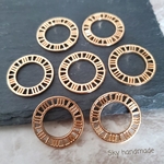 《8ヶ》 20mm　デザインリング　ゴールドリング　サークル