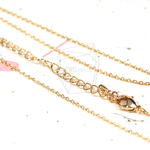 CHN-003-G【4個入り】ネックレスチェーン,Chain for necklace/44.8cm