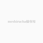 meshirucha様専用*