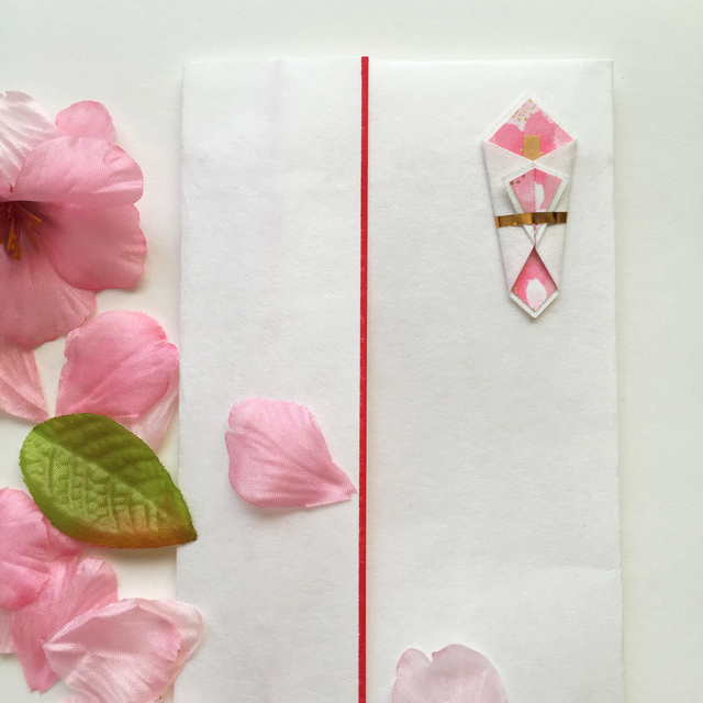 桜をまとった のしシール | ハンドメイドマーケット minne