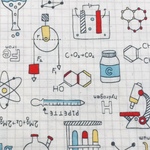 楽しい科学 50×50 お弁当ハンカチ お弁当包み ランチクロス 大きめ 大判ハンカチ 小風呂敷 綿風呂敷　子供用