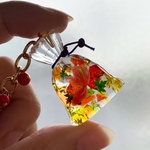 秋祭り～金魚すくいのキーホルダー