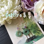 中華風　風月　緑東陵石平安こうのピアス（イヤリング）
