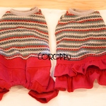 現品限り!暖か仲良しワンちゃんお洋服