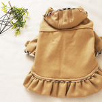 chumi716様専用【Darina】フリルダッフルコート　ベージュ