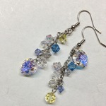 ☆再販☆スワロフスキーのハートピアス*ca*