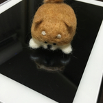 画面クリーナーにも使えるコロンと柴ちゃん