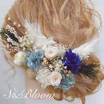 〜送料無料〜結婚式　成人式　卒業式　お呼ばれ　プリザーブドフラワー　ドライフラワー　七五三