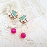 【再販2】favoriteビジューイヤリング／ピアス