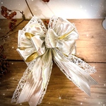 再販　送料込　クリスマスリボン　クリスマスツリー　ツリートップ　クリスマスリース　クリスマス