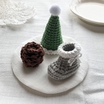 インテリアに🎄クリスマスのオーナメント　みどり帽子