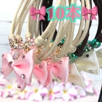 【送料無料】🎀キラキラリボン🎀業務用チョーカー【１０本セット】トリミングリボンチョーカー