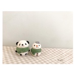 雪だるまとパンダさん