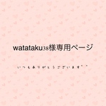 watataku38様専用ページ