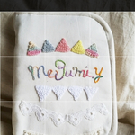 aileen91様専用母子手帳、通帳ケース   Sサイズ☆ビーズ刺繍