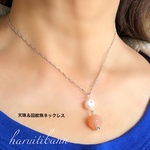 三眼天珠×回紋珠 シルバー925 天然石お守りネックレス 金属アレルギー対応 