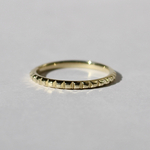 Square  Stud Ring / K10, K18, PT900